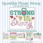 (image for) Quotables Fitness Strong New Skinny